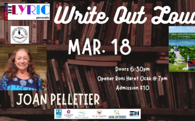 Write Out Loud with Author Joan Pelletier – Tickets at the Door     
