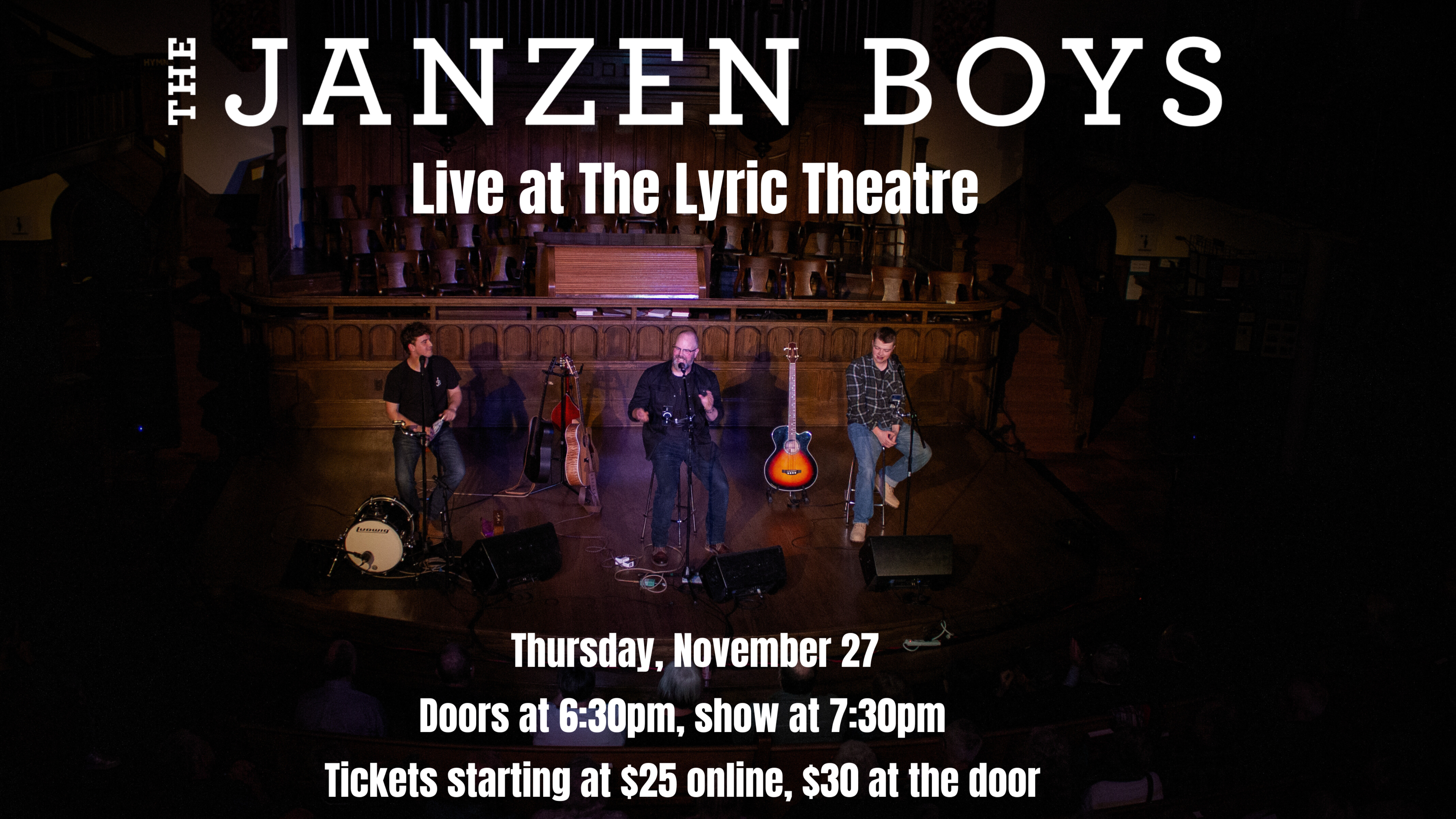 The Janzen Boys — Live — Get Tickets